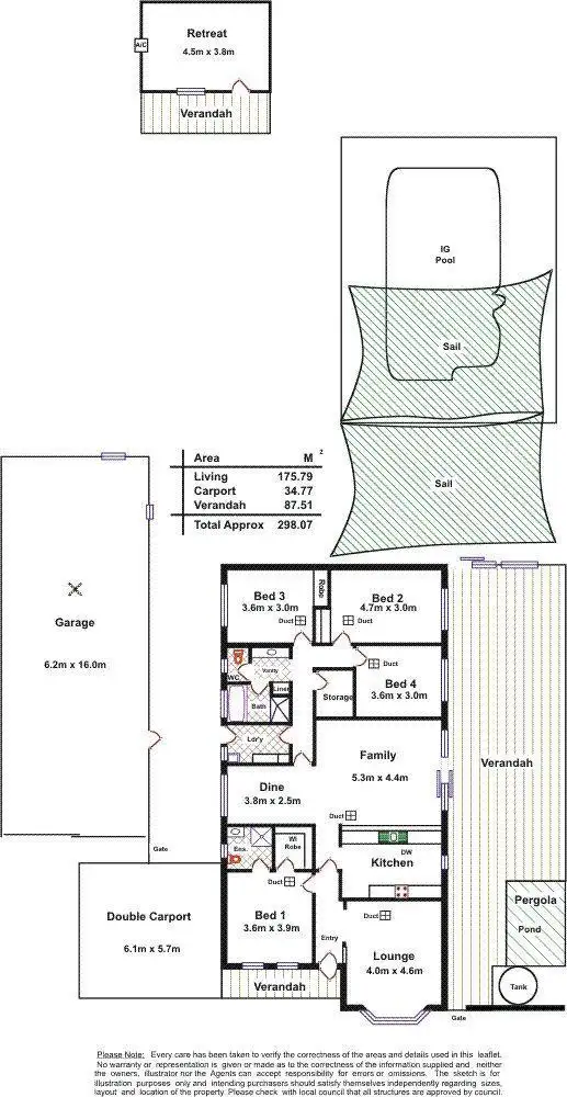 Floorplan of Homely house listing, 23 McGilp Road, One Tree Hill SA 5114