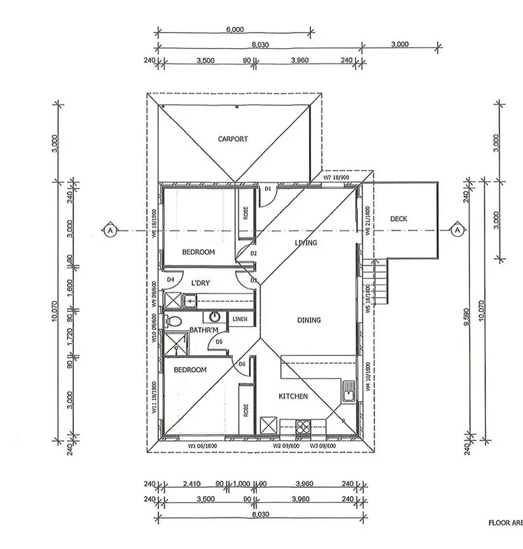 Floorplan of Homely unit listing, 2/10 Lourdes Rise, Cygnet TAS 7112