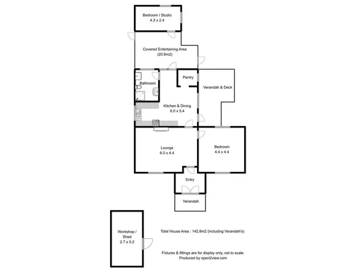 Floorplan of Homely house listing, 83 Oates Road, Mountain River TAS 7109