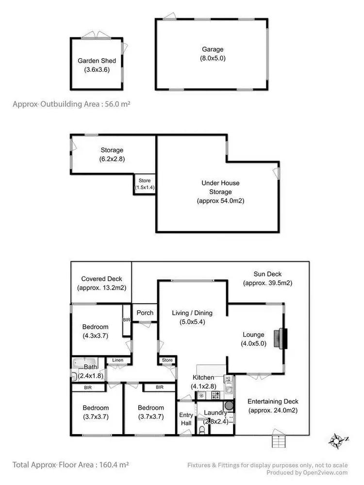 Floorplan of Homely house listing, 8010 Channel Highway, Cradoc TAS 7109