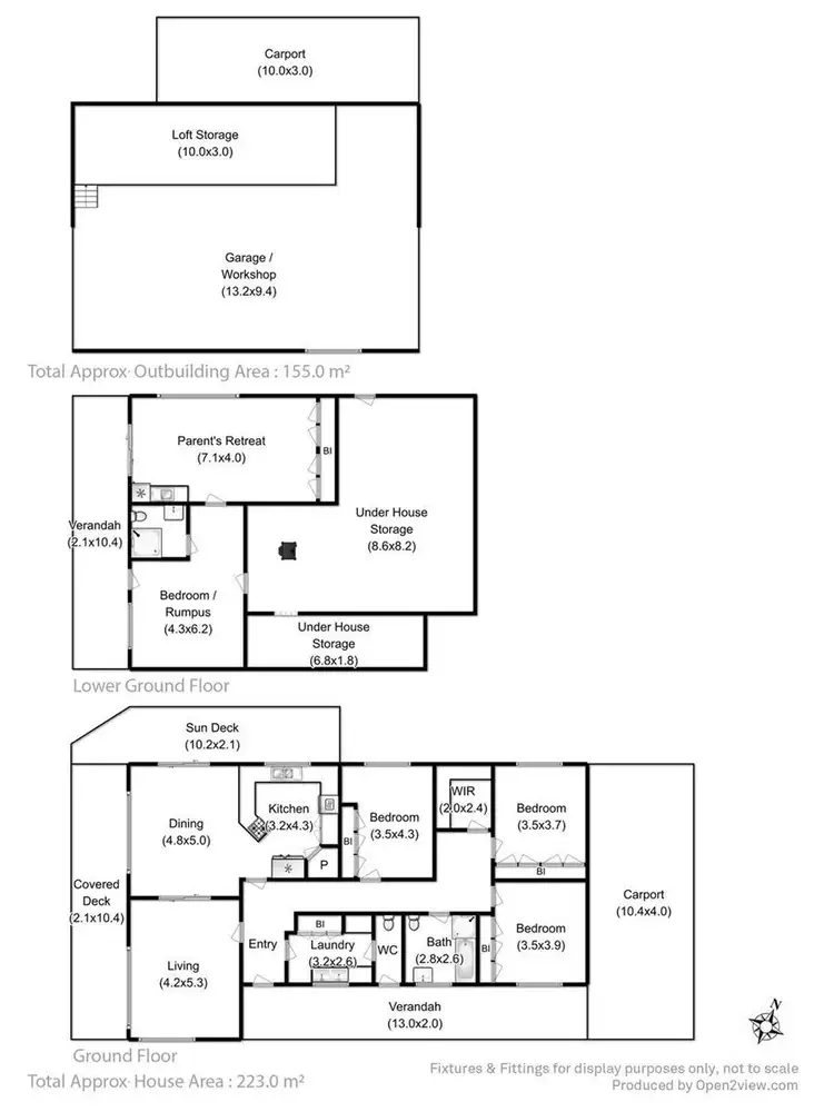 Floorplan of Homely house listing, 1748 Cygnet Coast Road, Cradoc TAS 7109