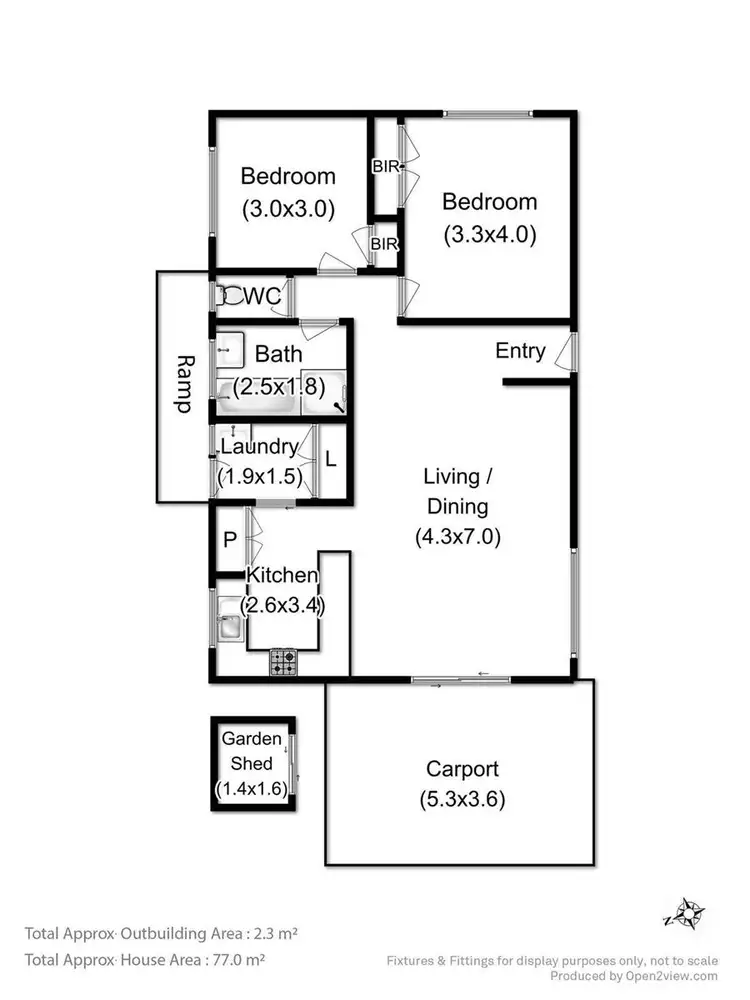 Floorplan of Homely unit listing, 5/4 Beach Road, Margate TAS 7054