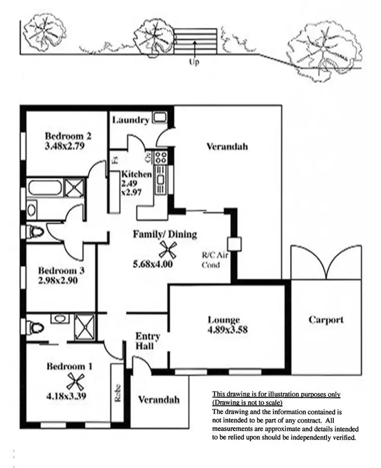 Floorplan of Homely house listing, 12 Sandpiper Crescent, Aberfoyle Park SA 5159