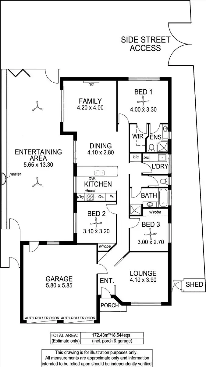 Floorplan of Homely house listing, 26 Hartog Street, Woodcroft SA 5162