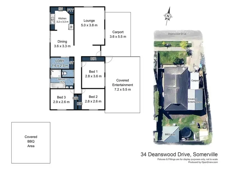 Floorplan of Homely house listing, 34 Deanswood Drive, Somerville VIC 3912