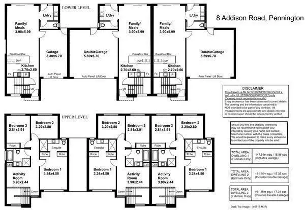 Floorplan of Homely house listing, 2/1B Mary Street, Pennington SA 5013