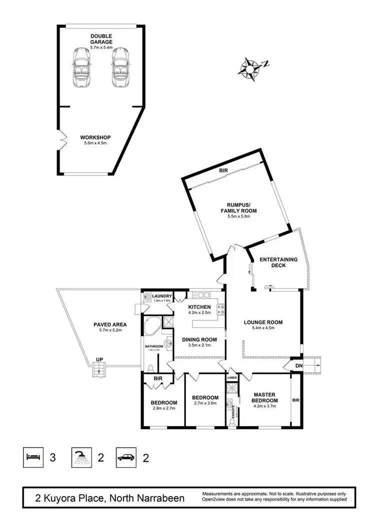 Floorplan of Homely house listing, 2 Kuyora Place, North Narrabeen NSW 2101