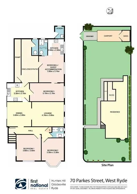 Floorplan of Homely house listing, 70 Parkes Street, West Ryde NSW 2114