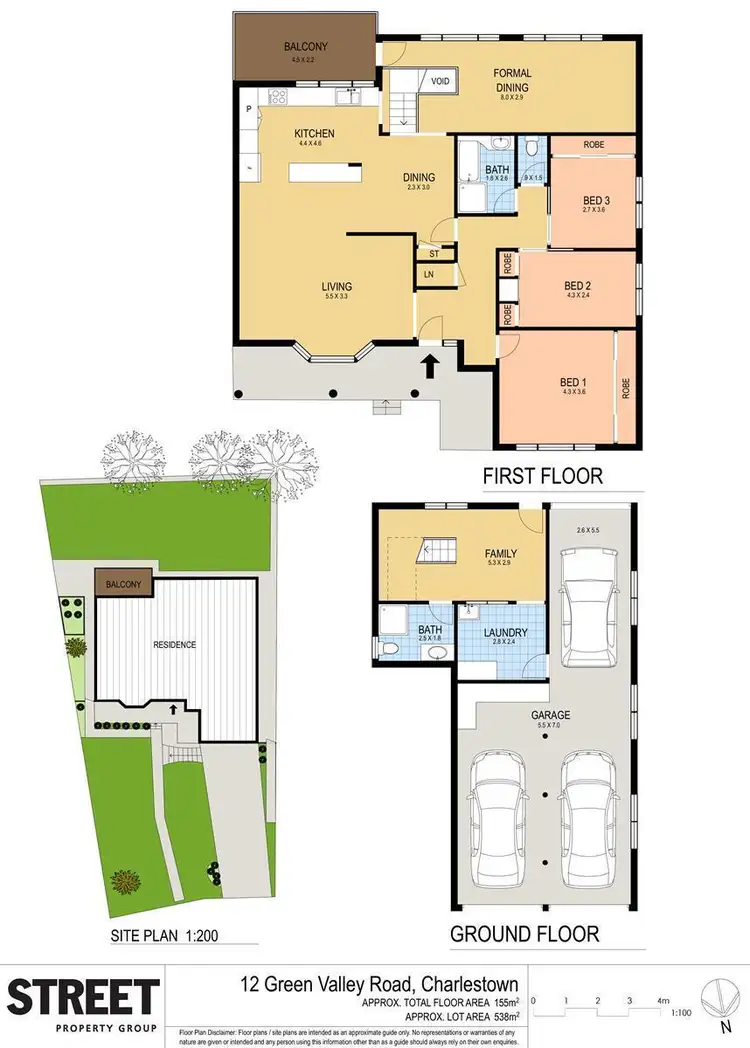 Floorplan of Homely house listing, 12 Green Valley Road, Charlestown NSW 2290