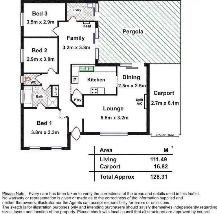 Floorplan of Homely house listing, 2 Bastian Court, Willunga SA 5172