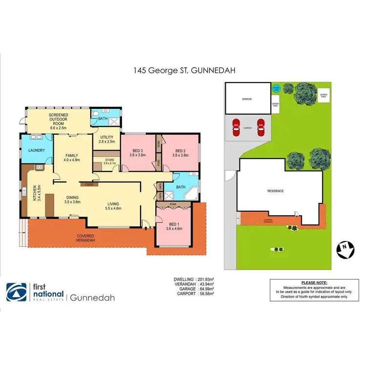Floorplan of Homely house listing, 145 George Street, Gunnedah NSW 2380