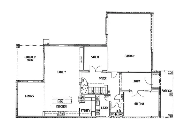 Floorplan of Homely house listing, 5 Edenhope Place, Eynesbury VIC 3338