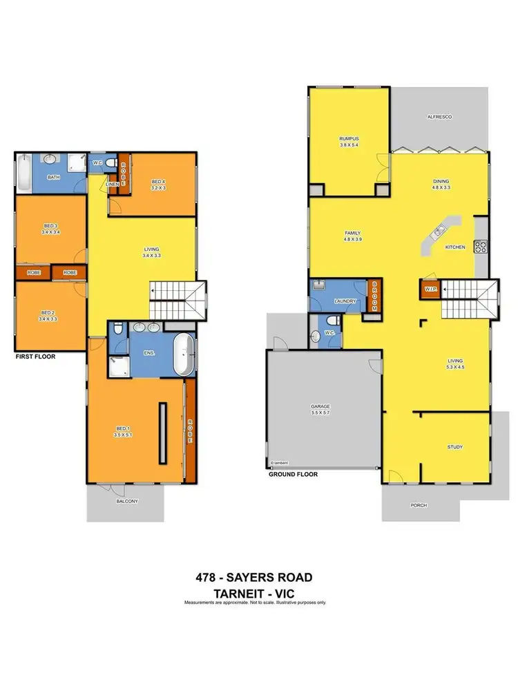Floorplan of Homely house listing, 478 Sayers Road, Tarneit VIC 3029