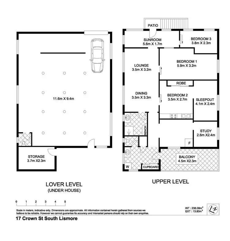 Floorplan of Homely house listing, 17 Crown Street, South Lismore NSW 2480