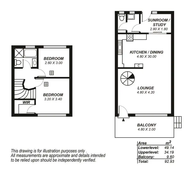 Floorplan of Homely unit listing, 17/29 Norton Summit Road, Woodforde SA 5072
