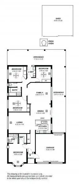 Floorplan of Homely house listing, 8 Suffolk Street, Angle Park SA 5010