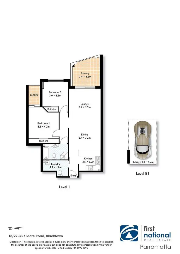 Floorplan of Homely apartment listing, 29-33 Kildare Road, Blacktown NSW 2148