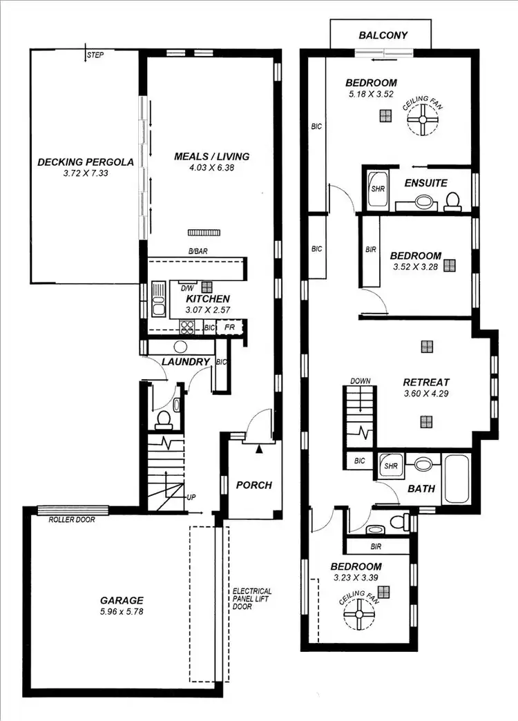 Floorplan of Homely house listing, 13B Dunluce Avenue, Brighton SA 5048