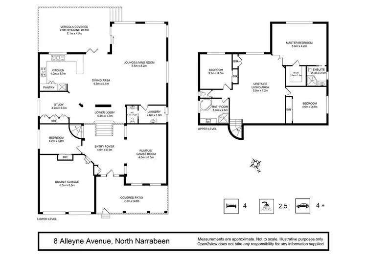 Floorplan of Homely house listing, 8 Alleyne Avenue, North Narrabeen NSW 2101