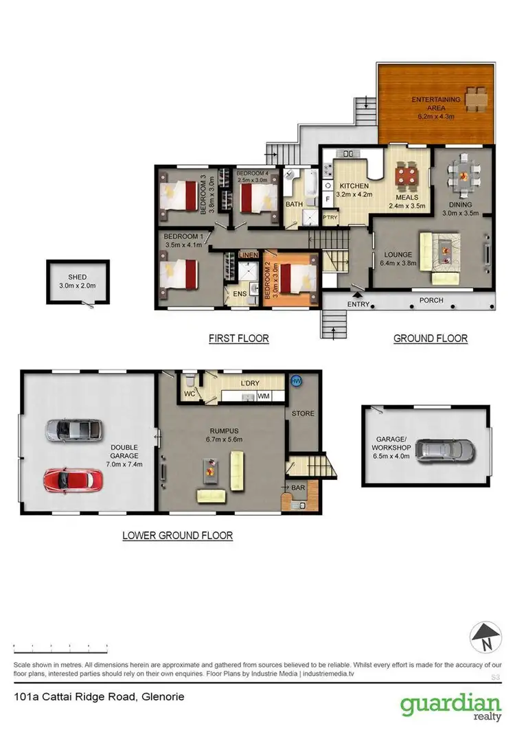 Floorplan of Homely house listing, 101A Cattai Ridge Road, Glenorie NSW 2157