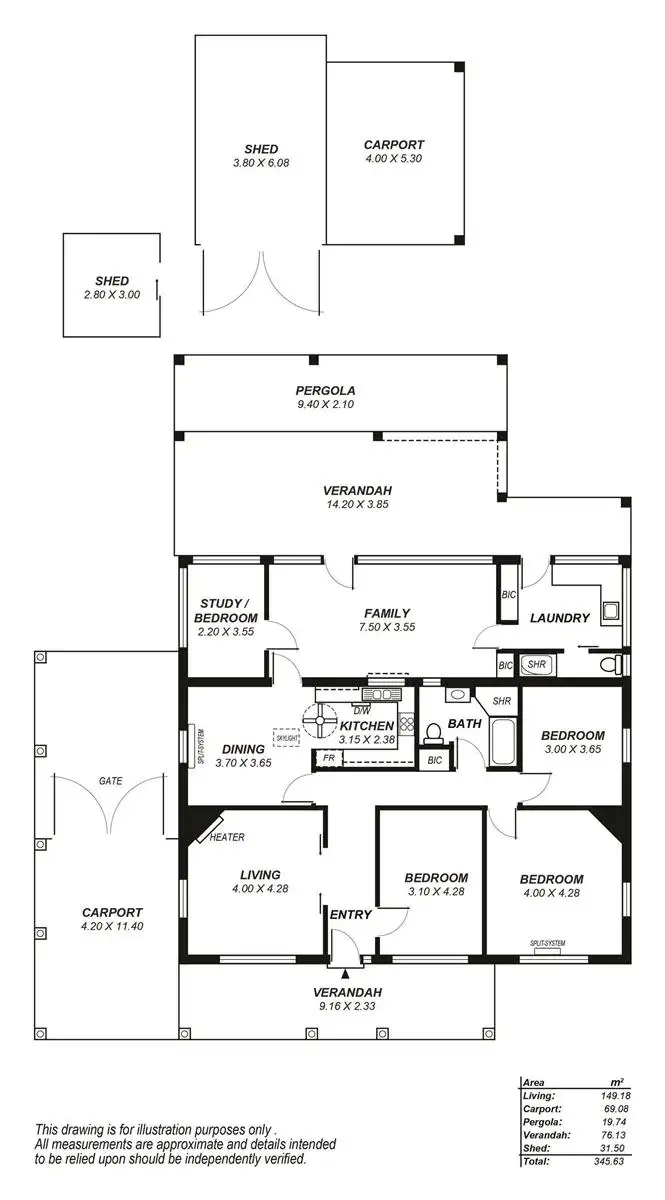 Floorplan of Homely house listing, 13 East Parkway, Colonel Light Gardens SA 5041