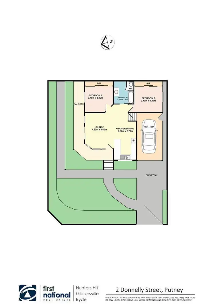 Floorplan of Homely house listing, 2 Donnelly Street, Putney NSW 2112