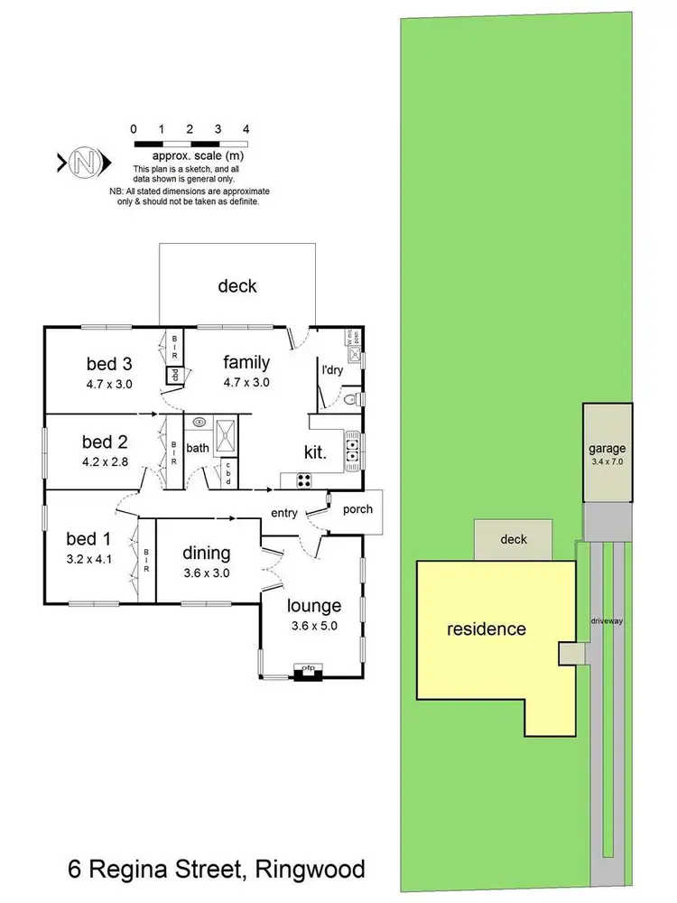 Floorplan of Homely house listing, 6 Regina Street, Ringwood VIC 3134