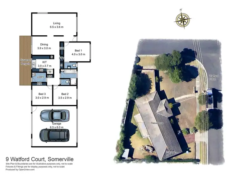 Floorplan of Homely house listing, 9 Watford Court, Somerville VIC 3912