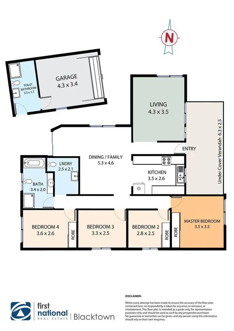 Floorplan of Homely house listing, 12 Reservoir Road, Blacktown NSW 2148