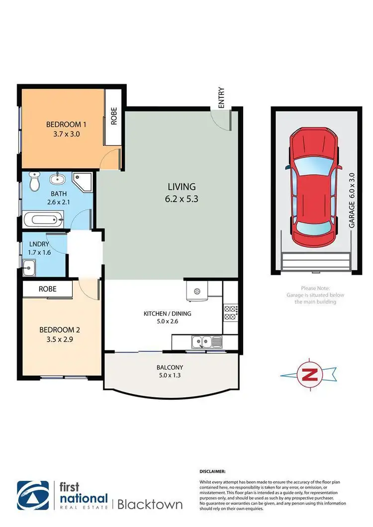 Floorplan of Homely apartment listing, 9/142-144 Station Street, Wentworthville NSW 2145