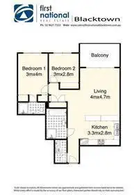 Floorplan of Homely apartment listing, 30/17-21 Bruce Street, Blacktown NSW 2148