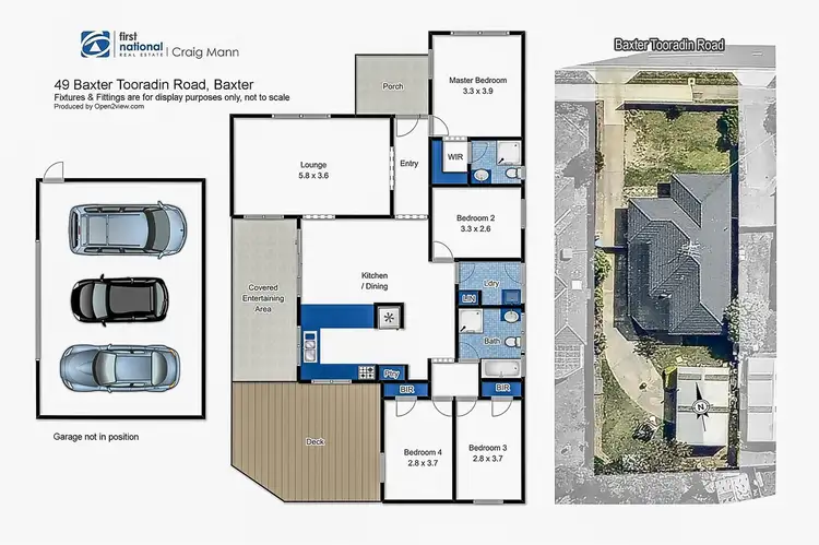 Floorplan of Homely house listing, 49 Baxter Tooradin Road, Baxter VIC 3911