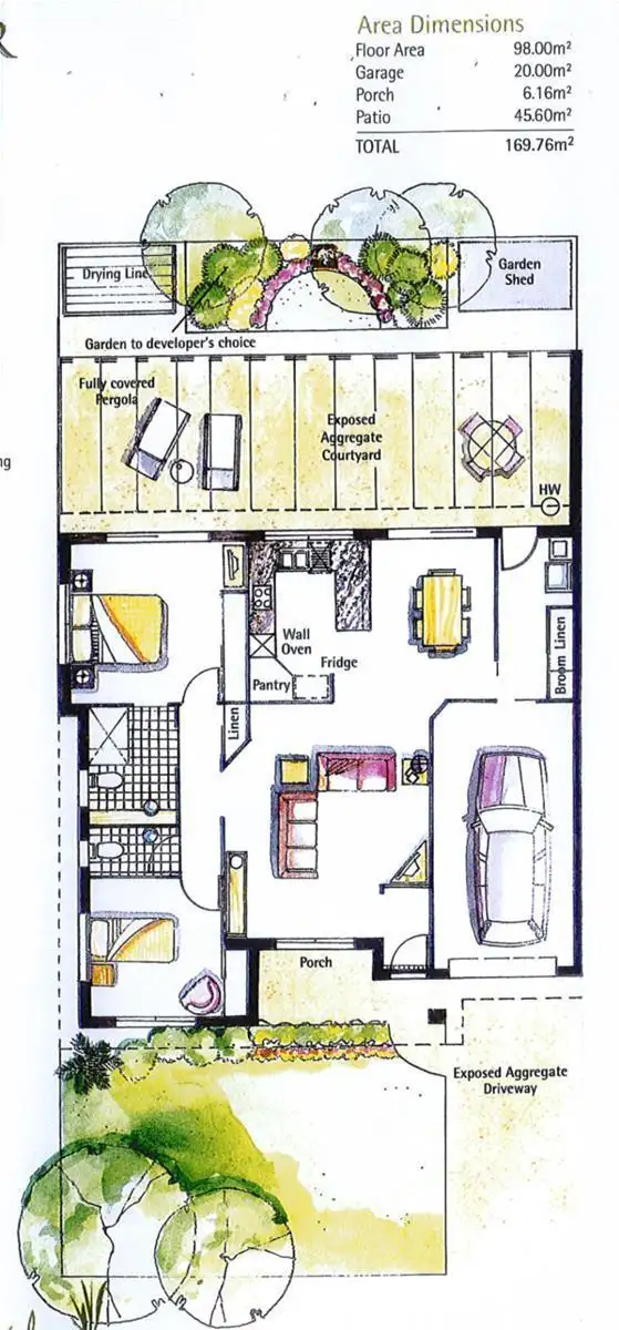 Floorplan of Homely unit listing, Address available on request