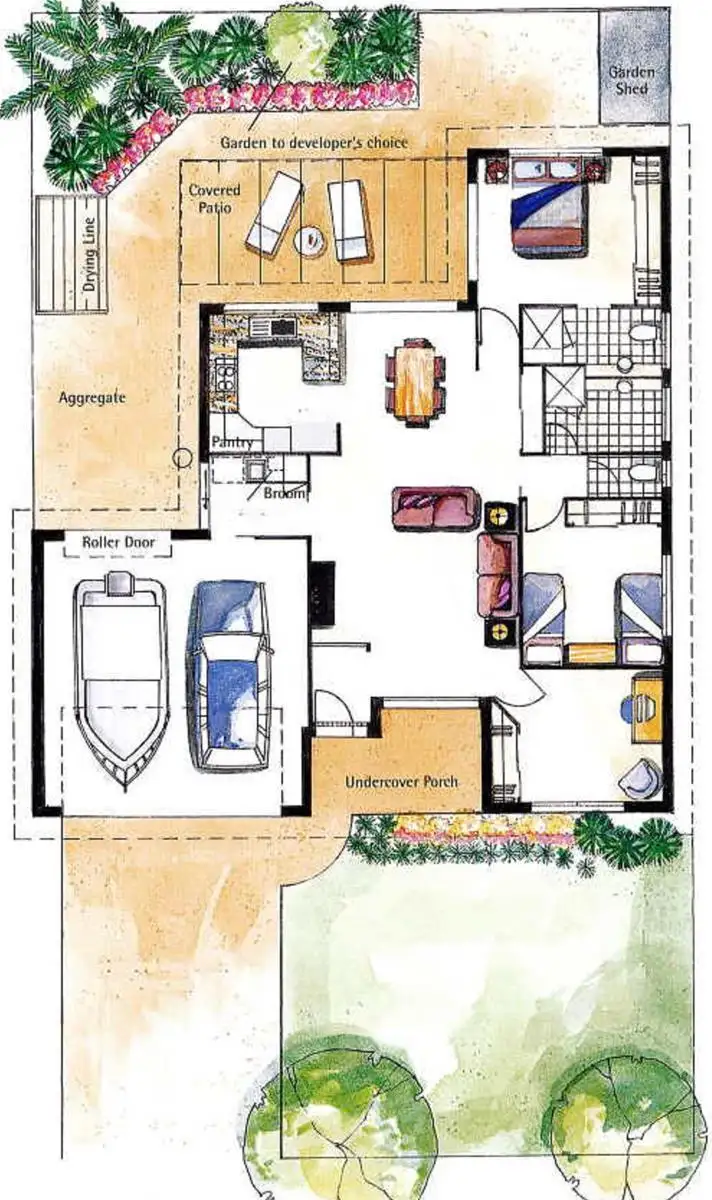 Floorplan of Homely unit listing, Address available on request