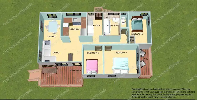 Floorplan of Homely house listing, 8 Davies Street, Riverview QLD 4303