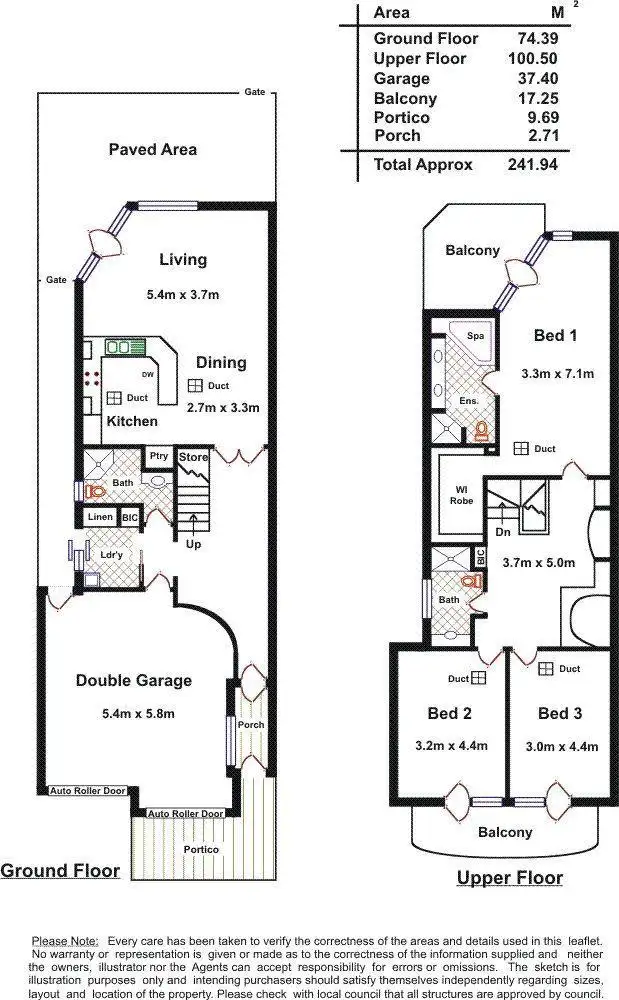 Floorplan of Homely house listing, 17b Alexa Road, North Haven SA 5018