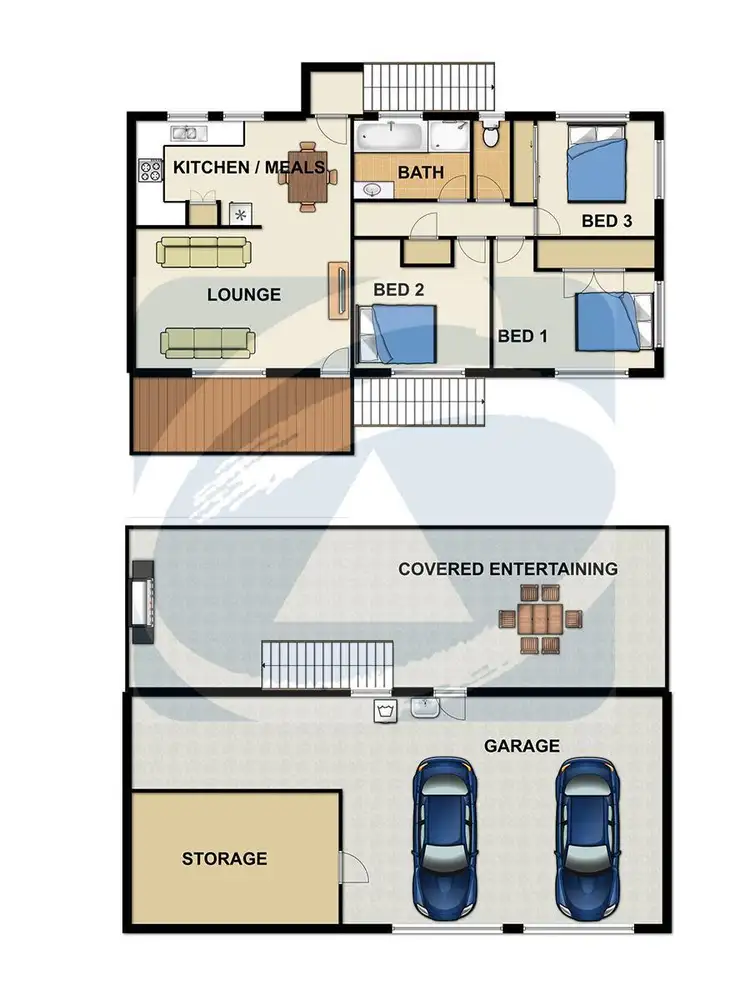 Floorplan of Homely house listing, 11 Borman Street, Slacks Creek QLD 4127