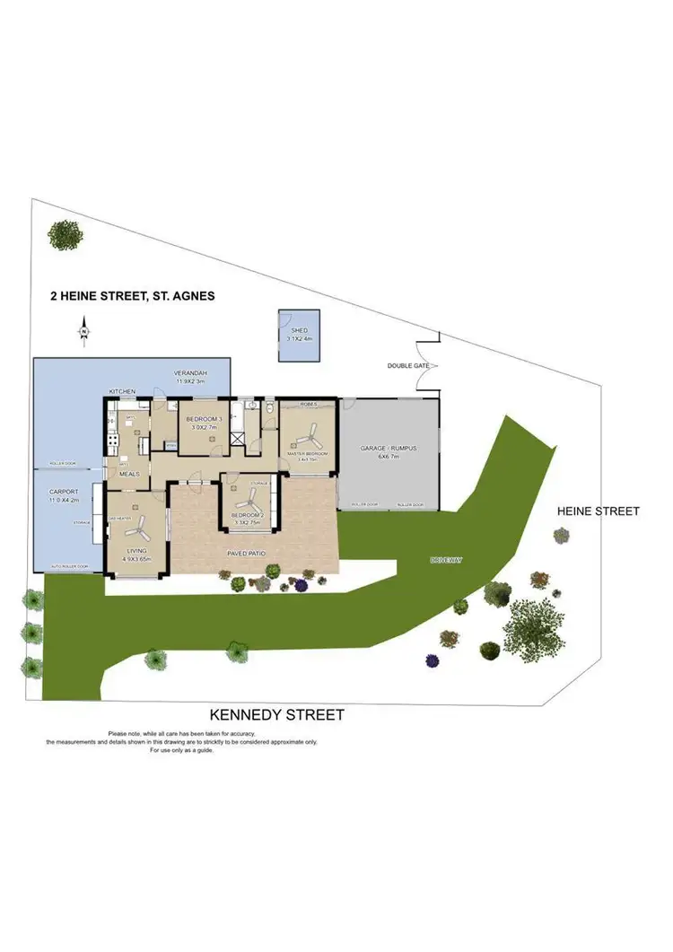 Floorplan of Homely house listing, 2 Heine Street, St Agnes SA 5097