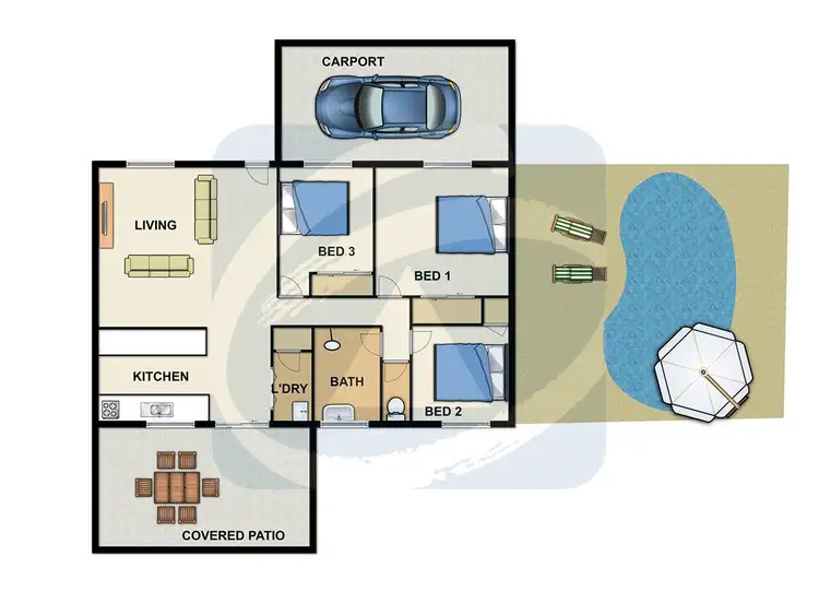 Floorplan of Homely house listing, 67 Lobelia Avenue, Daisy Hill QLD 4127