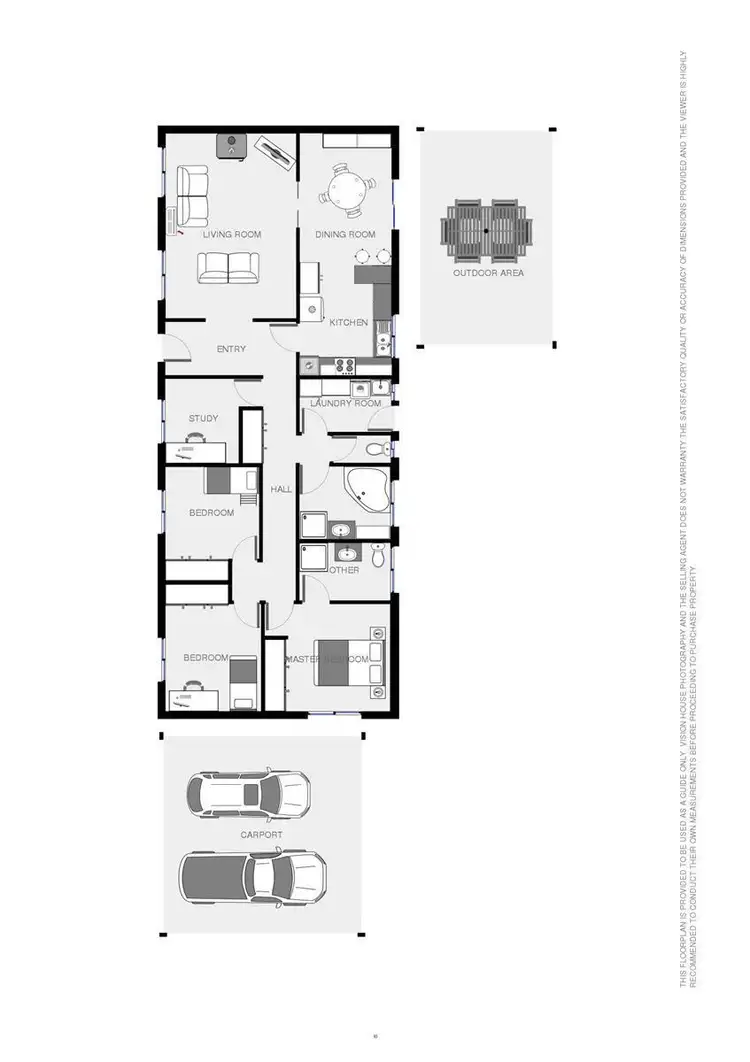 Floorplan of Homely house listing, 33 Jeffreys Lane, Red Cliffs VIC 3496