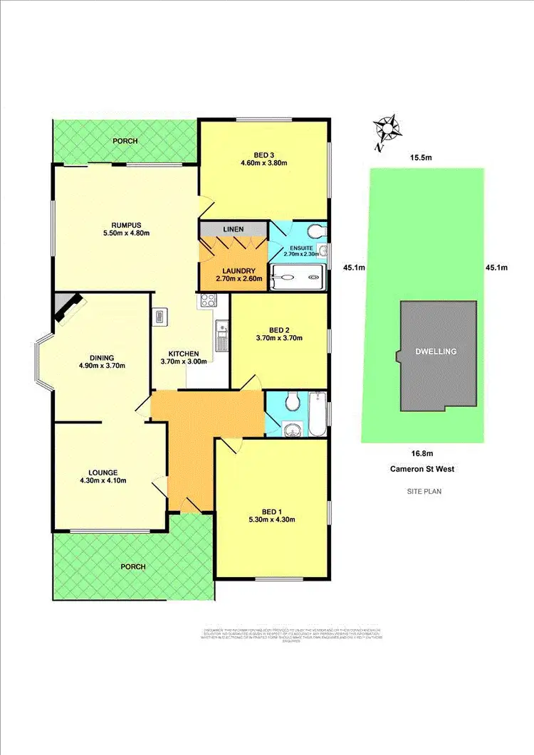 Floorplan of Homely house listing, 121 Cameron Street, Wallsend NSW 2287