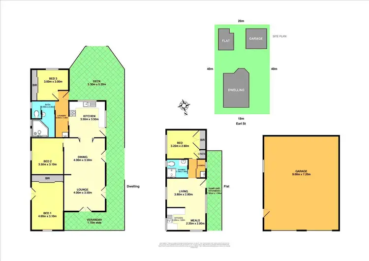 Floorplan of Homely house listing, 46 Earl Street, Holmesville NSW 2286