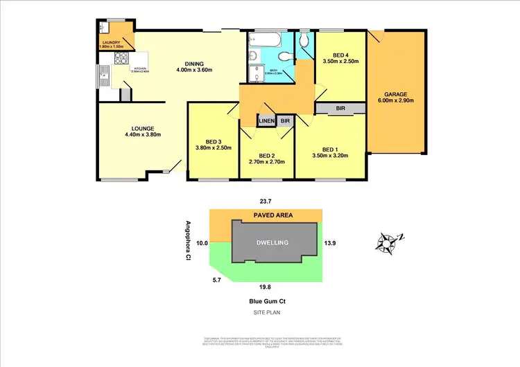 Floorplan of Homely house listing, 10 Bluegum Court, Mount Hutton NSW 2290