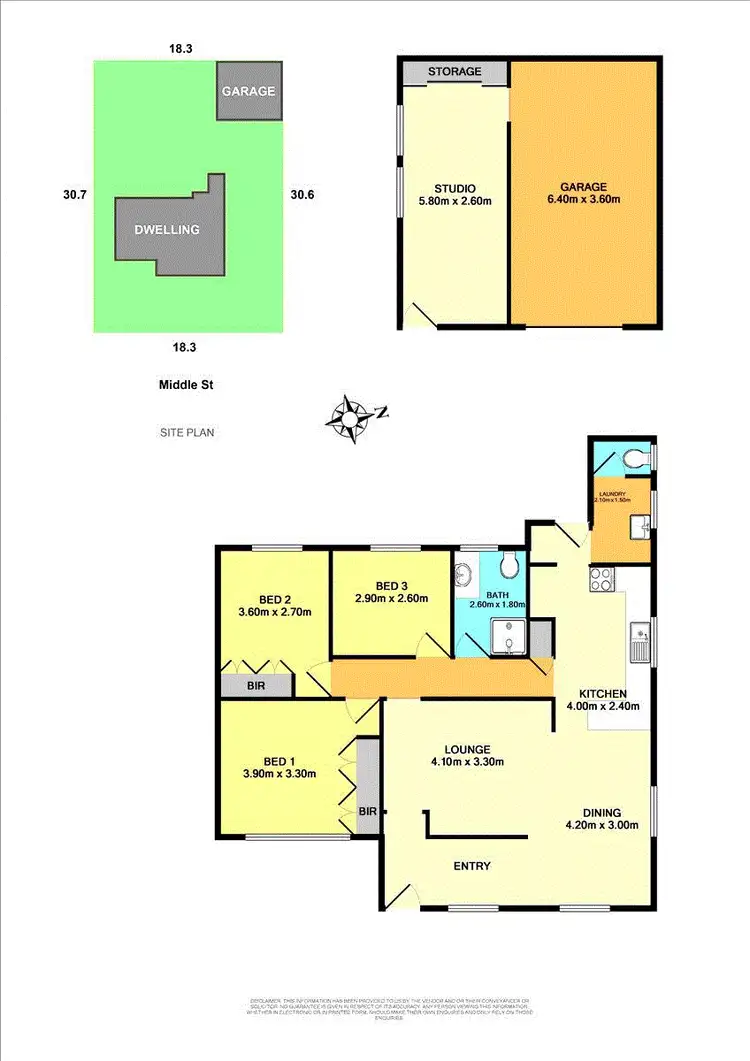 Floorplan of Homely house listing, 13 Middle Street, Cardiff South NSW 2285