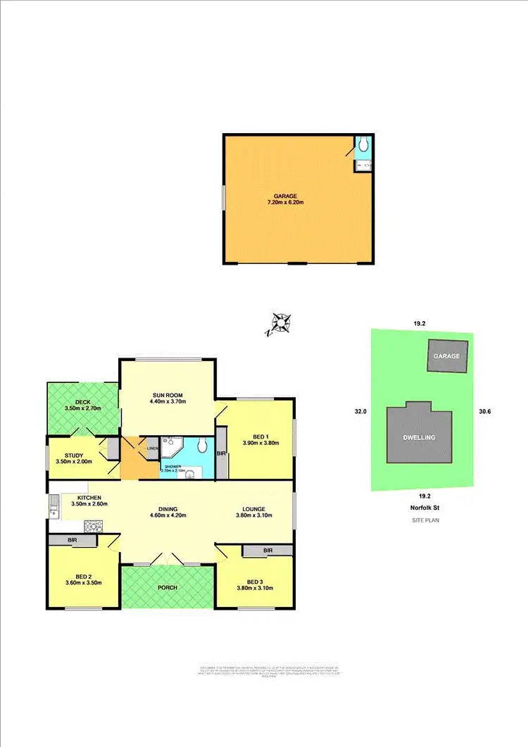 Floorplan of Homely house listing, 18 Norfolk Street, Cardiff NSW 2285