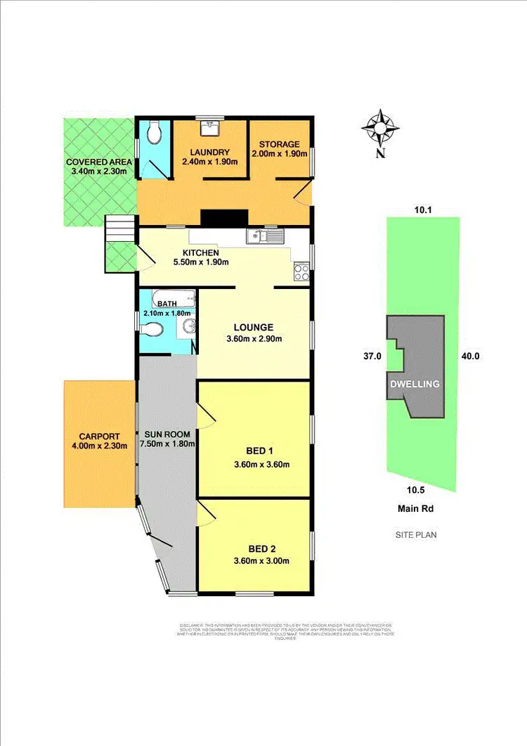 Floorplan of Homely house listing, 586 Main Road, Glendale NSW 2285