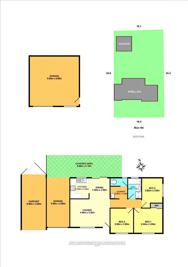 Floorplan of Homely house listing, 849 Main Road, Edgeworth NSW 2285
