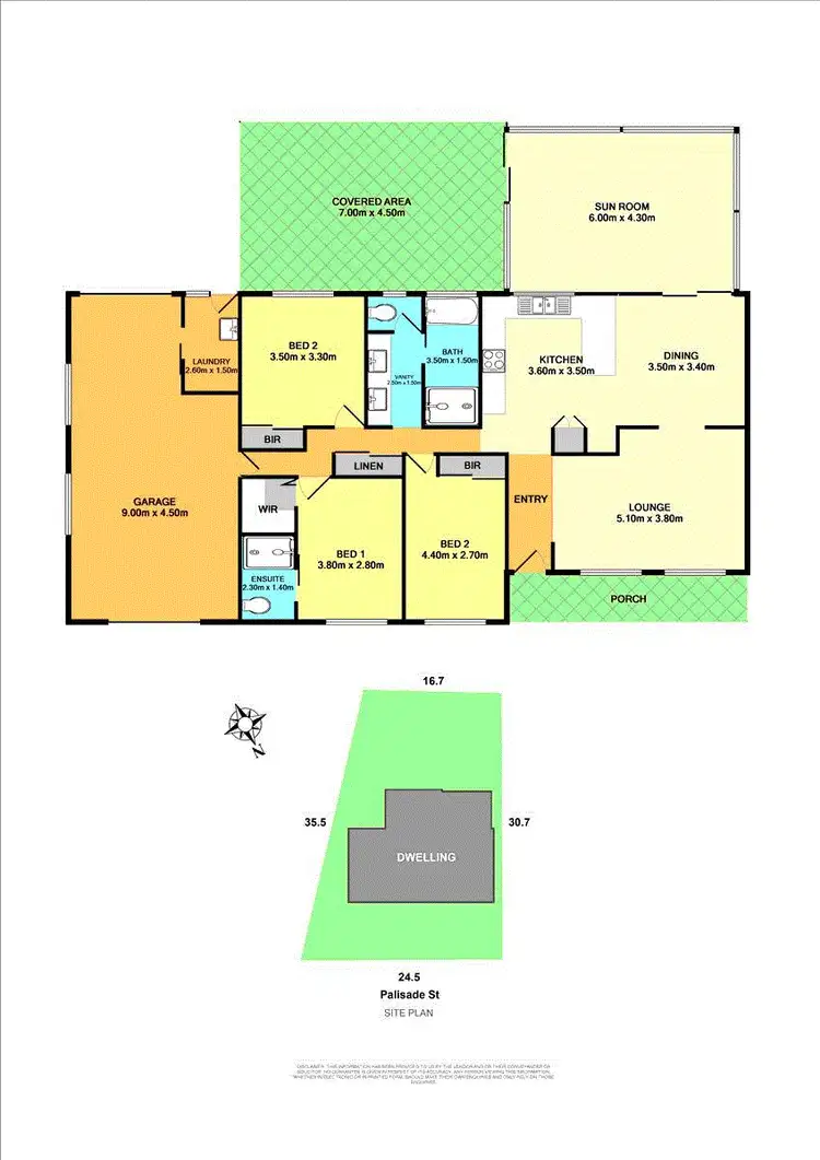 Floorplan of Homely house listing, 18 Palisade Street, Edgeworth NSW 2285