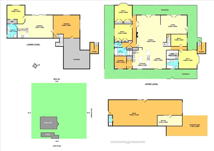 Floorplan of Homely house listing, 6 Jefferson Road, Wakefield NSW 2278