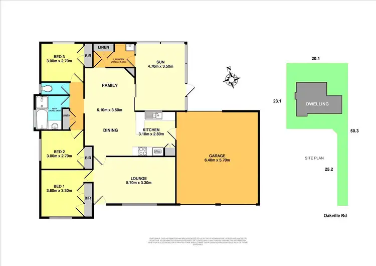 Floorplan of Homely house listing, 6A Oakville Road, Edgeworth NSW 2285